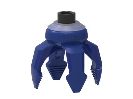 Chwytak próżniowy piSOFTGRIP 100 mm, 4, silikon wykrywalny 70°, krótki palec, G1/2" wew. (SG.S74DS70.SDS70.F.G12F.00) (9973404) - Piab