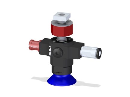 Eżektor zdecentralizowany VGS2010, COAX MICRO Si02-2, M6 19 mm góra, zestaw do profilu, FC20P 50°(VGS2010.AF.01.DC) (9910707) - Piab