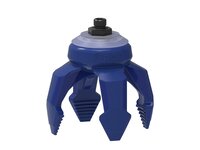 Chwytak próżniowy piSOFTGRIP 100 mm, 4, silikon wykrywalny 70°, krótki palec, G1/4" zew. (SG.S74DS70.SDS70.F.G14M.00) (9964469) - Piab
