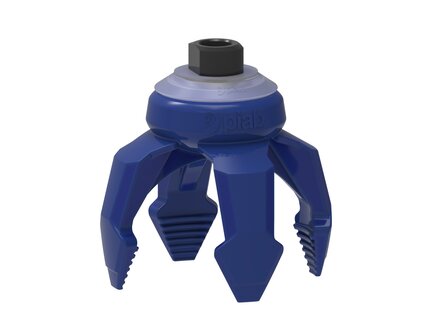Chwytak próżniowy piSOFTGRIP 100 mm, 4, silikon wykrywalny 70°, krótki palec, G3/8" wew. (SG.S74DS70.SDS70.F.G38F.00) (9966288) - Piab