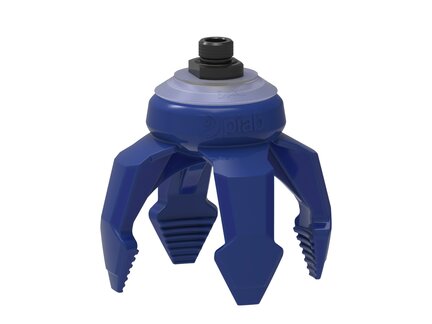 Chwytak próżniowy piSOFTGRIP 100 mm, 4, silikon wykrywalny 70°, krótki palec, G3/8" zew. (SG.S74DS70.SDS70.F.G38M.00) (9962953) - Piab