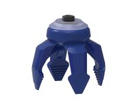 Chwytak próżniowy piSOFTGRIP 100 mm, 4, silikon wykrywalny 70°, krótki palec, gwint M8 wew. (SG.S74DS70.SDS70.F.MM8F.00) (9966275) - Piab
