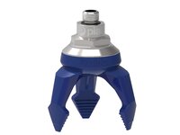 Chwytak próżniowy piSOFTGRIP 50 mm, 3, silikon wykrywalny 70°, krótki palec, G1/4" zew., przepłukiwanie (SG.S53DS70.SDS70.F.GW14M.00) (9943891) - Piab