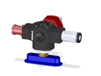 Eżektor zdecentralizowany VGS2010, COAX MICRO Bi03-2, M6 19 mm prawy, zestaw do profilu, OF10x30P 50°(VGS2010.AB.02.DF) (9900604) - Piab