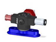 Eżektor zdecentralizowany VGS2010, COAX MICRO Bi03-2, M6 19 mm prawy, zestaw do profilu, OF15x45P 50°(VGS2010.AB.02.DG) (9962425) - Piab