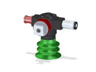Eżektor zdecentralizowany VGS2010, COAX MICRO Ti05-2, M6 19 mm lewy, zestaw do profilu, BX25P PU60° (VGS2010.AN.03.DB) (9938031) - Piab