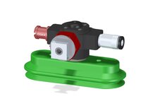 Eżektor zdecentralizowany VGS2010, COAX MICRO Si02-2, M6 19 mm lewy, zestaw do profilu, OB20x60P PU60° (VGS2010.AF.03.DE) (9933003) - Piab