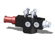 Eżektor zdecentralizowany VGS3010, MINI Pi12-2, zawór zwrotny, 4xM4 góra, montaż do płaskownika, bez przyssawki (VGS3010.AD.00.BA) (9900031) - Piab
