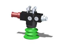 Eżektor zdecentralizowany VGS3010, MINI Pi12-2, 4xM4 góra, montaż do płaskownika, BX35P PU60° (VGS3010.AB.00.BG) (9900485) - Piab