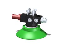 Eżektor zdecentralizowany VGS3010, MINI Pi12-2, 4xM4 góra, montaż do płaskownika, FC75P PU60° (VGS3010.AB.00.BS) (9900276) - Piab