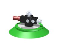 Eżektor zdecentralizowany VGS3010, MINI Pi12-2, zawór zwrotny, M8, 16 mm góra, F100P PU60° (VGS3010.AD.01.BO) (9900323) - Piab