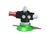 Eżektor zdecentralizowany VGS3010, MINI Pi12-2, M8, 16 mm góra, FC50P PU40° (VGS3010.AB.01.BP) (9900488) - Piab