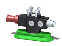 Eżektor zdecentralizowany VGS3010, MINI Si08-2, 4xM4 góra, montaż do płaskownika, OF25x70P PU60° (VGS3010.AF.00.CH) (9973802) - Piab