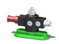 Eżektor zdecentralizowany VGS3010, MINI Xi10-2, M8, 16 mm góra, OF25x70P PU60° (VGS3010.AJ.01.CH) (9910893) - Piab