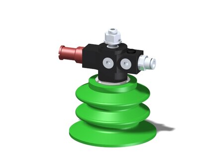 Eżektor zdecentralizowany VGS3010, MINI Pi12-2, M8, 16 mm góra, BX75P PU30°/PU60° (VGS3010.AB.01.BJ) (9900158) - Piab