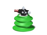 Eżektor zdecentralizowany VGS3010, MINI Pi12-2, M8, 16 mm góra, BX110P PU60° (VGS3010.AB.01.CR) (9911680) - Piab