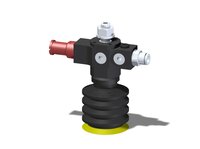 Eżektor zdecentralizowany VGS3010, MINI Xi10-2, zawór zwrotny, M8, 16 mm góra, BL40-3P PU30/70 Shore A (VGS3010.AL.01.CT) (9911621) - Piab