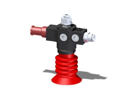 Eżektor zdecentralizowany VGS3010, MINI Pi12-2, M8, 16 mm góra, BL40-4 SIL (VGS3010.AB.01.CU) (9922180) - Piab