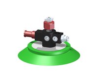 Eżektor zdecentralizowany VGS3010, MINI Pi12-2, zawór zwrotny, M8, 27 mm góra, zestaw do profilu, F100P PU30°/PU60° (VGS3010.AD.04.BN) (9907293) - Piab