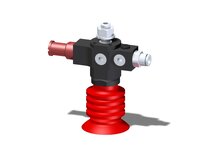 Eżektor zdecentralizowany VGS3010, MINI Pi12-2, M8, 16 mm góra, BL40-5 SIL (VGS3010.AB.01.CV) (9916904) - Piab