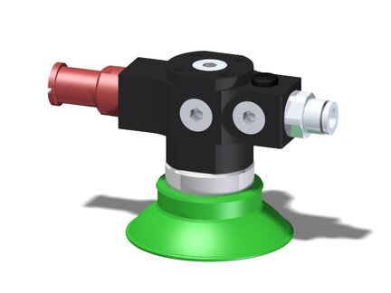 Eżektor zdecentralizowany VGS3010, MINI Pi12-2, M8, 16 mm prawy, FC50P PU40° (VGS3010.AB.02.BP) (9900326) - Piab