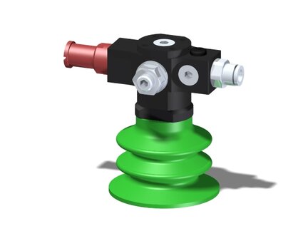 Eżektor zdecentralizowany VGS3010, MINI Pi12-2, M8, 16 mm lewy, BX52P PU30°/PU60° (VGS3010.AB.03.BH) (9900285) - Piab