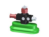 Eżektor zdecentralizowany VGS3010, MINI Pi12-2, M8, 27 mm góra, zestaw do profilu, OB35x90P PU60° (VGS3010.AB.04.CB) (9975334) - Piab