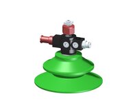 Eżektor zdecentralizowany VGS3010, MINI Pi12-2, M8, 27 mm góra, zestaw do profilu, BX110P PU60° (VGS3010.AB.04.CP) (9916770) - Piab