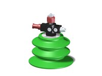 Eżektor zdecentralizowany VGS3010, MINI Si08-2, M8, 27 mm góra, zestaw do profilu, BX110P PU30°/PU60° (VGS3010.AF.04.CQ) (9927100) - Piab