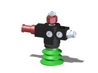 Eżektor zdecentralizowany VGS3010, MINI Xi10-2, M6 22 mm góra, zestaw do profilu, BX35P PU30°/PU60° (VGS3010.AJ.07.BF) (9921591) - Piab