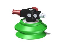Eżektor zdecentralizowany VGS3010, MINI Pi12-2, M6, 27 mm prawy, zestaw do profilu, B75P PU60° (VGS3010.AB.05.BC) (9900944) - Piab