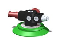 Eżektor zdecentralizowany VGS3010, MINI Pi12-2, zawór zwrotny, M6, 27 mm prawy, zestaw do profilu, F75P PU60° (VGS3010.AD.05.BM) (9900676) - Piab