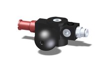 Eżektor zdecentralizowany VGS3010, MINI Pi12-2, złącze kulowe lewe, bez przyssawki (VGS3010.AB.12.BA) (9900943) - Piab