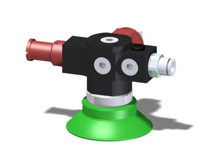 Eżektor zdecentralizowany VGS3010, MINI Pi12-2, M6, 27 mm prawy, zestaw do profilu, FC50P PU60° (VGS3010.AB.05.BQ) (9902825) - Piab