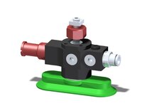 Eżektor zdecentralizowany VGS3010, MINI Si08-2, M6 22 mm góra, zestaw do profilu, OF25x70P PU40° (VGS3010.AF.07.CG) (9960476) - Piab