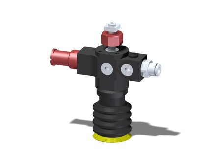 Eżektor zdecentralizowany VGS3010, MINI Pi12-2, M6 22 mm góra, zestaw do profilu, BL30-3P PU30/70 Shore A (VGS3010.AB.07.CS) (9942149) - Piab
