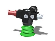 Eżektor zdecentralizowany VGS3010, MINI Pi12-2, kołek blokujący VGS3010 prawy, BX35P PU30°/PU60° (VGS3010.AB.13.BF) (9900846) - Piab