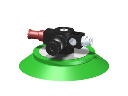 Eżektor zdecentralizowany VGS3010, MINI Si08-2, zawór zwrotny, kołek blokujący VGS3010 lewy, F100P PU30°/PU60° (VGS3010.AH.14.BN) (9931335) - Piab