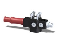 Eżektor zdecentralizowany VGS3010, MINI Pi12-3, 4xM4 góra, montaż do płaskownika, bez przyssawki (VGS3010.AC.00.BA) (9900030) - Piab