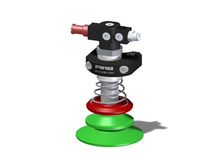 Eżektor zdecentralizowany VGS3010, MINI Pi12-2, kompensator poziomu LC30, BF80P PU60° (VGS3010.AB.15.BE) (9924863) - Piab