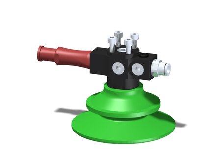 Eżektor zdecentralizowany VGS3010, MINI Pi12-3, 4xM4 góra, montaż do płaskownika, BF80P PU60° (VGS3010.AC.00.BE) (9903381) - Piab