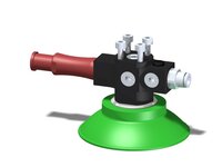 Eżektor zdecentralizowany VGS3010, MINI Xi10-3, 4xM4 góra, montaż do płaskownika, FC75P PU40° (VGS3010.AK.00.BR) (9905333) - Piab