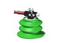 Eżektor zdecentralizowany VGS3010, MINI Pi12-3, 4xM4 góra, montaż do płaskownika, BX110P PU30°/PU60° (VGS3010.AC.00.CQ) (9901229) - Piab