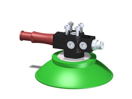 Eżektor zdecentralizowany VGS3010, MINI Pi12-3, 4xM4 góra, montaż do płaskownika, FC100P PU40° (VGS3010.AC.00.BT) (9916228) - Piab