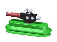 Eżektor zdecentralizowany VGS3010, MINI Si08-3, 4xM4 góra, montaż do płaskownika, OB50x140P PU60° (VGS3010.AG.00.CD) (9948496) - Piab