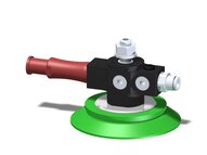 Eżektor zdecentralizowany VGS3010, MINI Pi12-3, zawór zwrotny, M8, 16 mm góra, F75P PU30°/PU60° (VGS3010.AE.01.BL) (9900447) - Piab