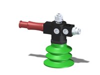 Eżektor zdecentralizowany VGS3010, MINI Si08-3, zawór zwrotny, M8, 16 mm góra, BX52P PU60° (VGS3010.AI.01.BI) (9921705) - Piab