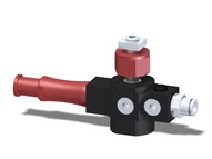 Eżektor zdecentralizowany VGS3010, MINI Pi12-3, M8, 27 mm góra, zestaw do profilu, bez przyssawki (VGS3010.AC.04.BA) (9900029) - Piab