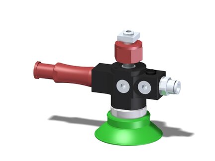 Eżektor zdecentralizowany VGS3010, MINI Pi12-3, M8, 27 mm góra, zestaw do profilu, FC50P PU60° (VGS3010.AC.04.BQ) (9900162) - Piab