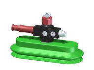 Eżektor zdecentralizowany VGS3010, MINI Pi12-3, M8, 27 mm góra, zestaw do profilu, OB35x90P PU30°/PU60° (VGS3010.AC.04.CC) (9964533) - Piab